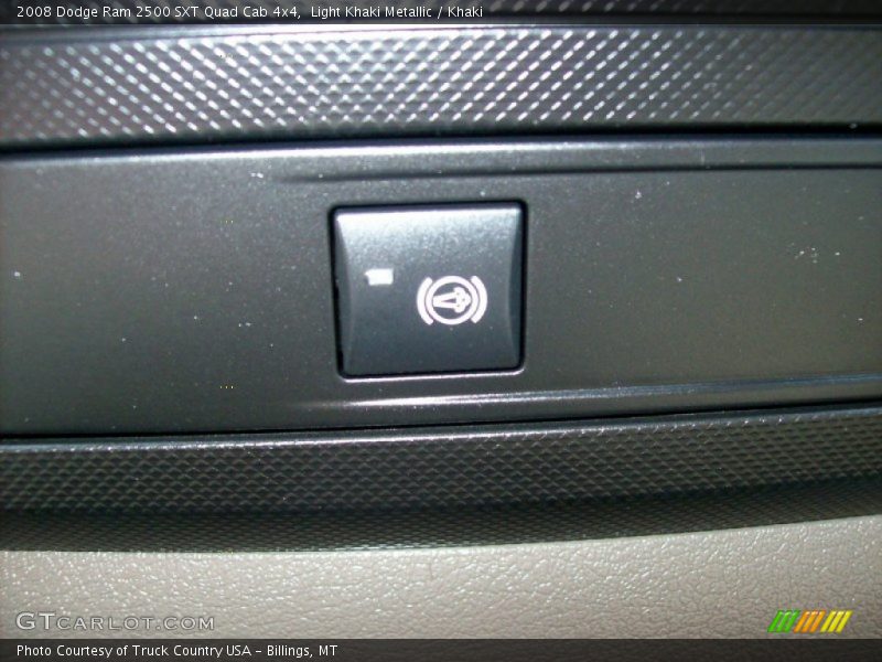 Light Khaki Metallic / Khaki 2008 Dodge Ram 2500 SXT Quad Cab 4x4