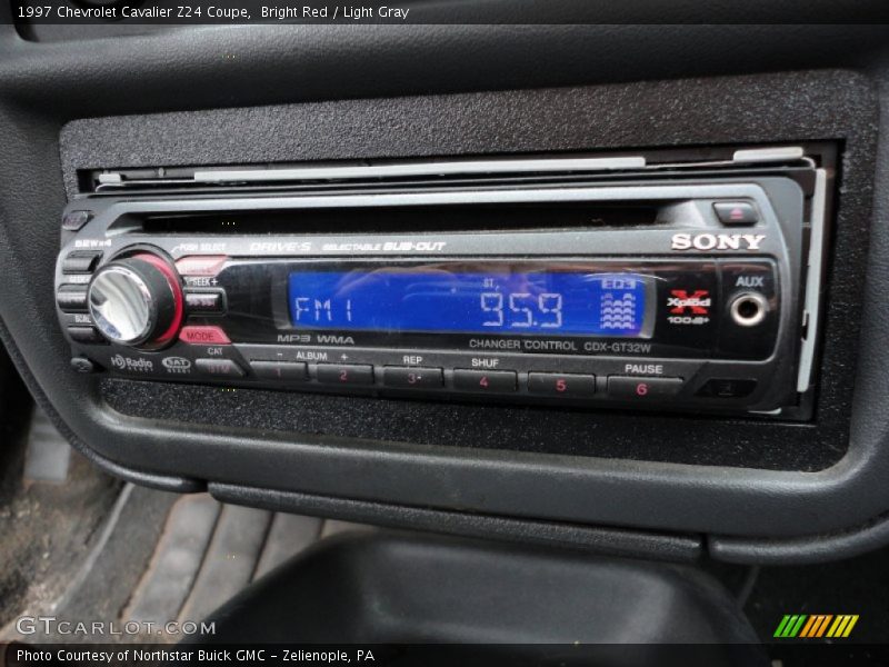 Audio System of 1997 Cavalier Z24 Coupe
