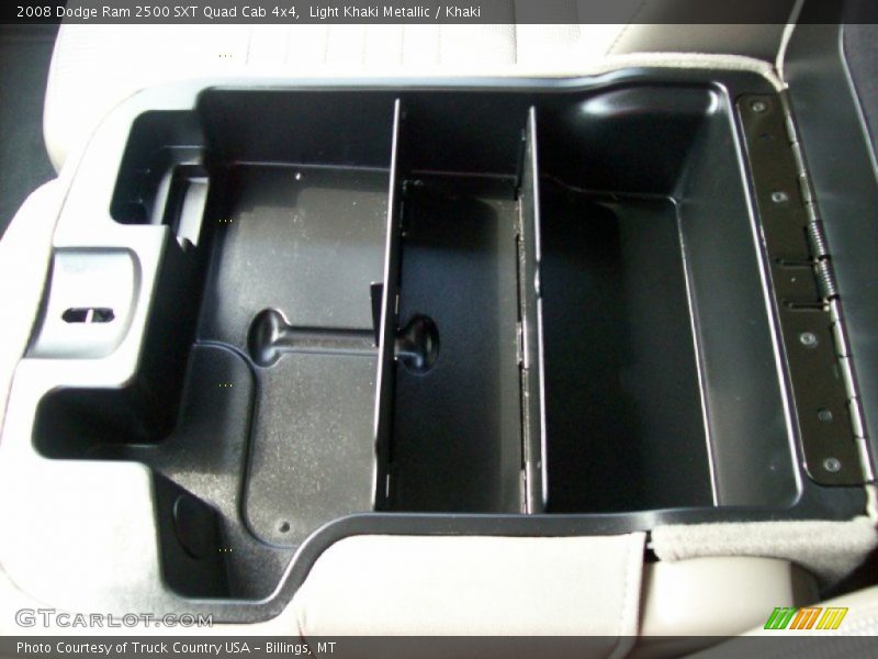 Light Khaki Metallic / Khaki 2008 Dodge Ram 2500 SXT Quad Cab 4x4