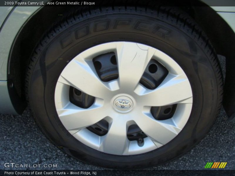 Aloe Green Metallic / Bisque 2009 Toyota Camry LE