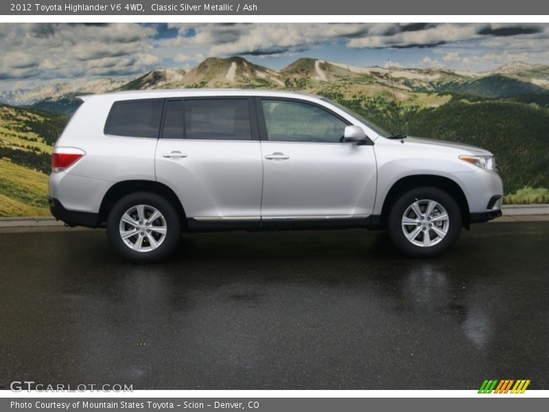  2012 Highlander V6 4WD Classic Silver Metallic