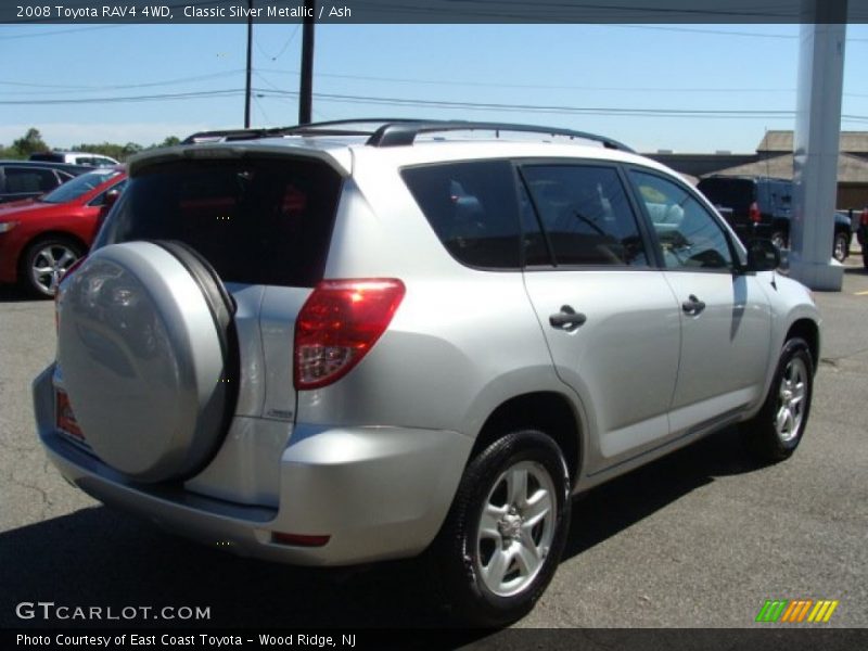 Classic Silver Metallic / Ash 2008 Toyota RAV4 4WD