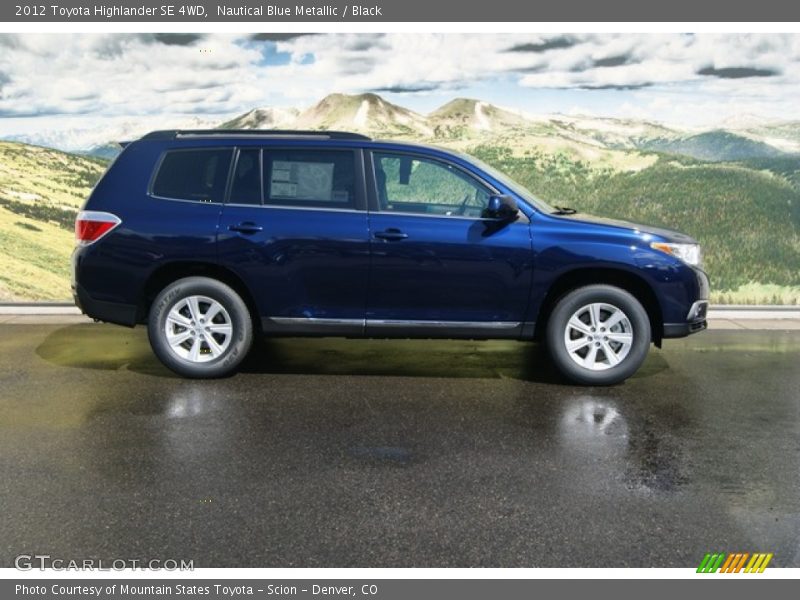  2012 Highlander SE 4WD Nautical Blue Metallic