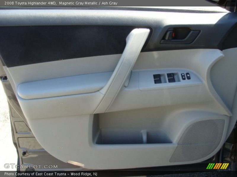 Magnetic Gray Metallic / Ash Gray 2008 Toyota Highlander 4WD