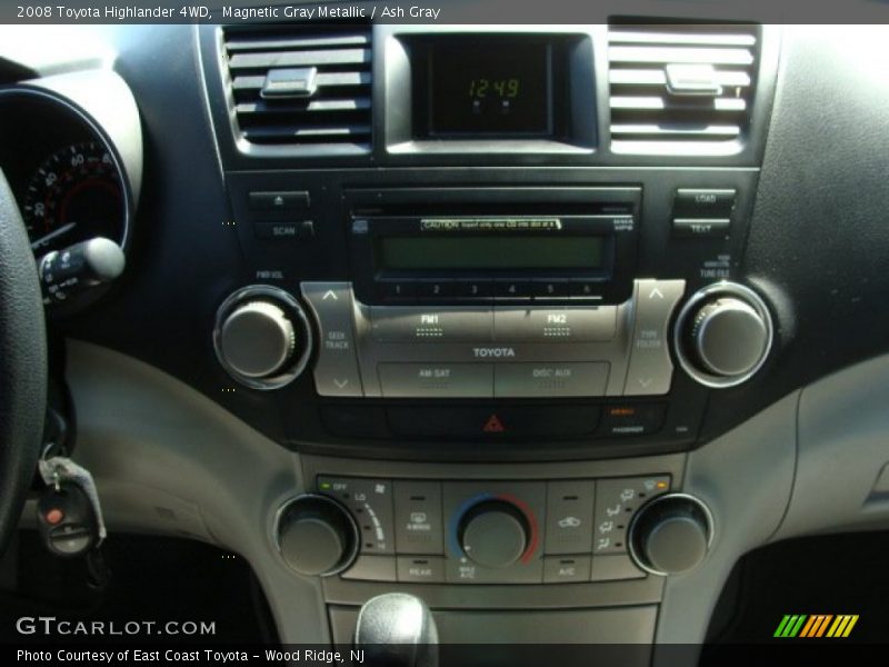 Magnetic Gray Metallic / Ash Gray 2008 Toyota Highlander 4WD