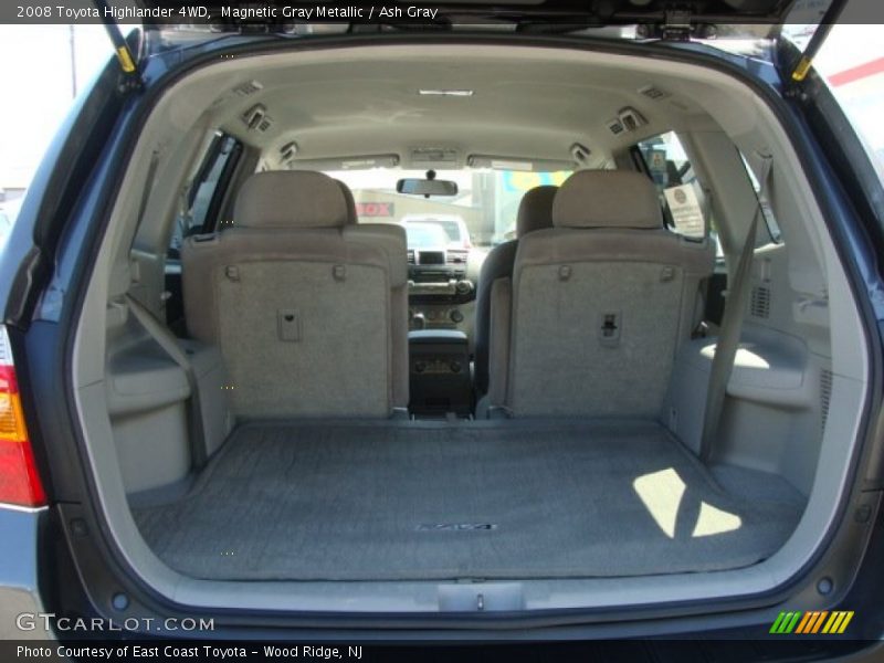 Magnetic Gray Metallic / Ash Gray 2008 Toyota Highlander 4WD
