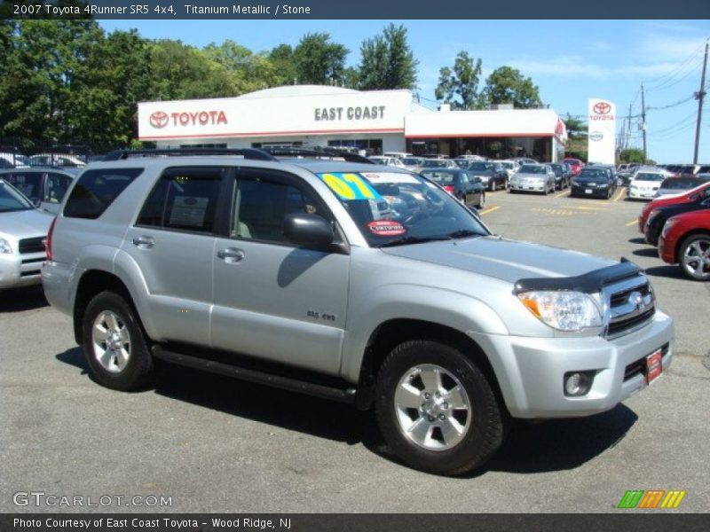 Titanium Metallic / Stone 2007 Toyota 4Runner SR5 4x4