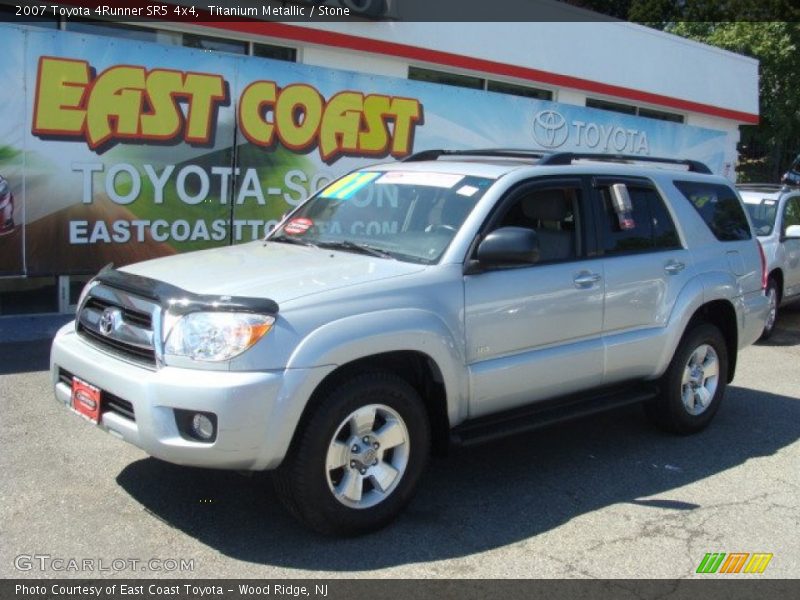 Titanium Metallic / Stone 2007 Toyota 4Runner SR5 4x4