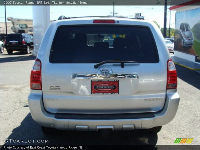 Titanium Metallic / Stone 2007 Toyota 4Runner SR5 4x4