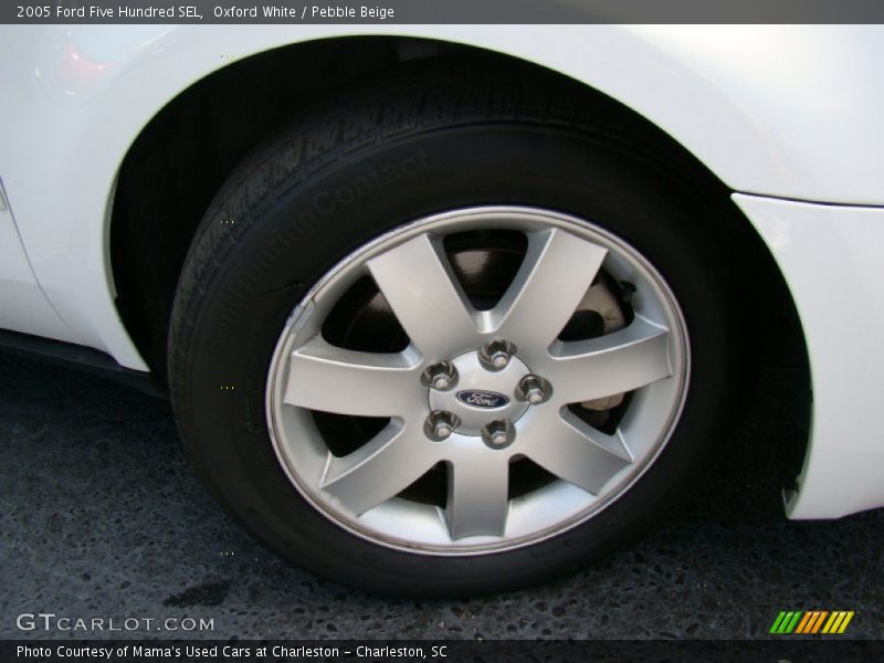 Oxford White / Pebble Beige 2005 Ford Five Hundred SEL