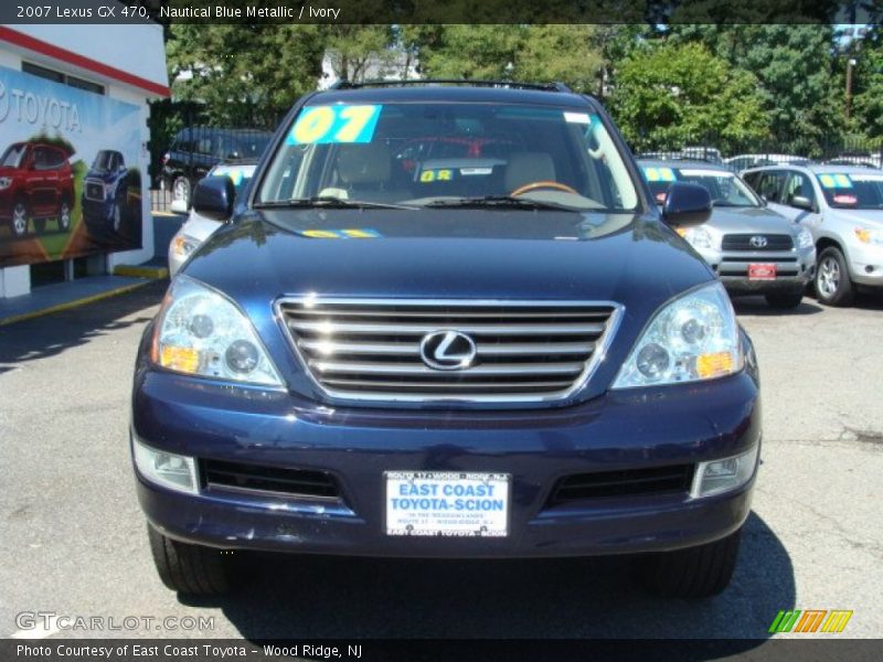 Nautical Blue Metallic / Ivory 2007 Lexus GX 470