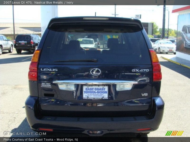Nautical Blue Metallic / Ivory 2007 Lexus GX 470