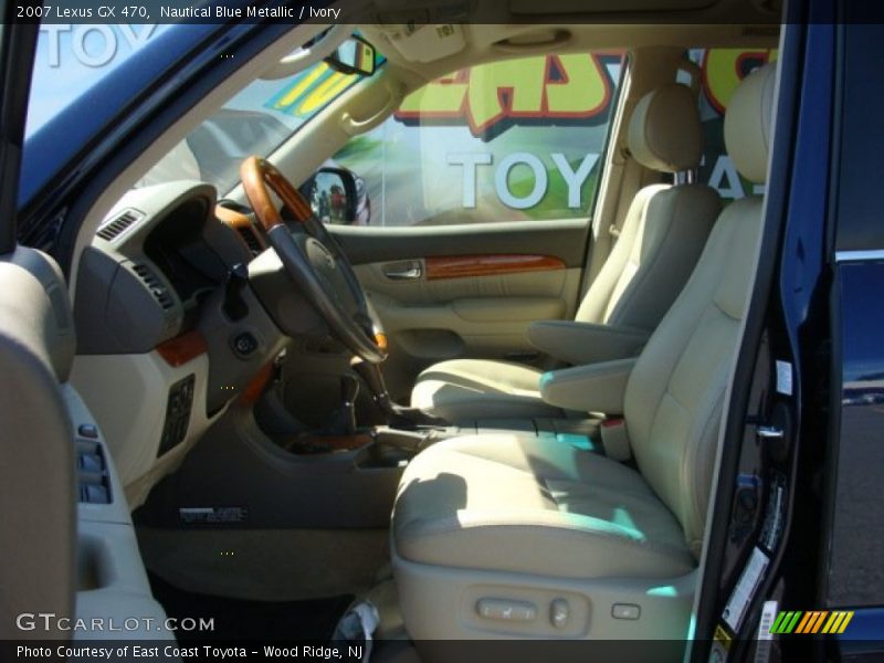 Nautical Blue Metallic / Ivory 2007 Lexus GX 470