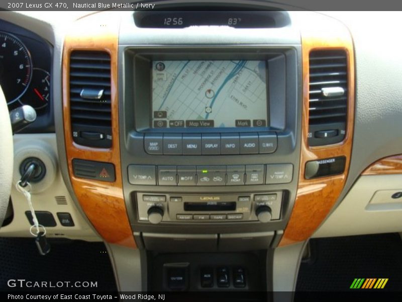 Nautical Blue Metallic / Ivory 2007 Lexus GX 470