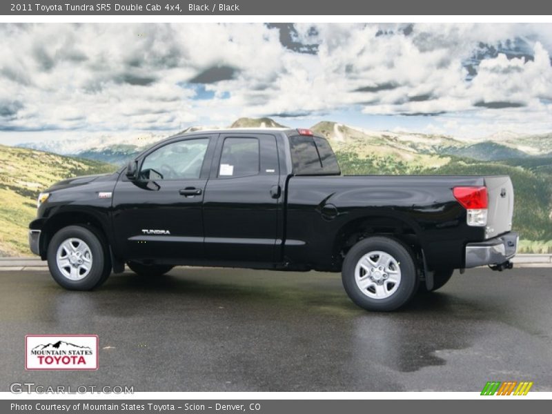 Black / Black 2011 Toyota Tundra SR5 Double Cab 4x4