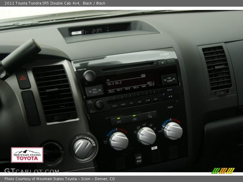 Black / Black 2011 Toyota Tundra SR5 Double Cab 4x4
