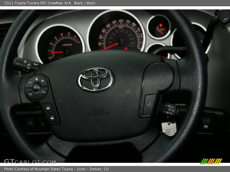 Black / Black 2011 Toyota Tundra SR5 CrewMax 4x4