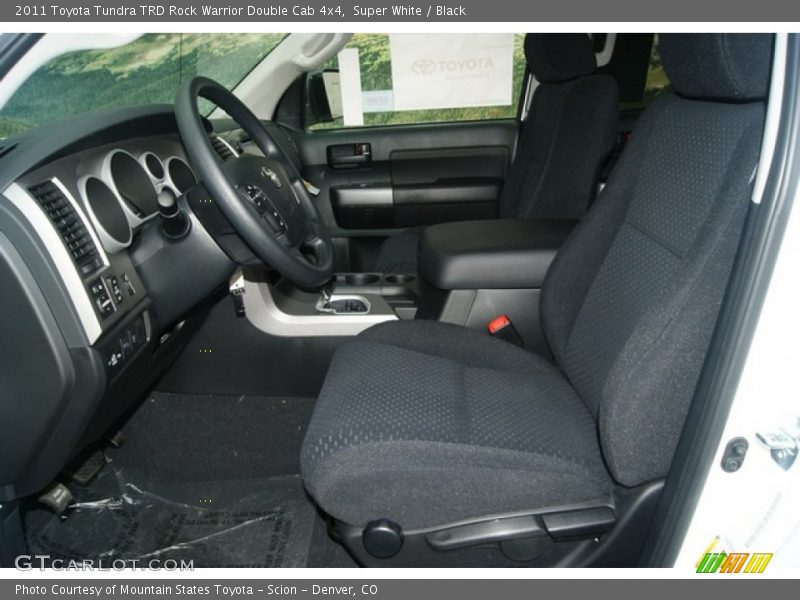 Super White / Black 2011 Toyota Tundra TRD Rock Warrior Double Cab 4x4