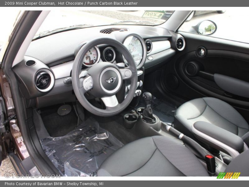 Hot Chocolate / Punch Carbon Black Leather 2009 Mini Cooper Clubman