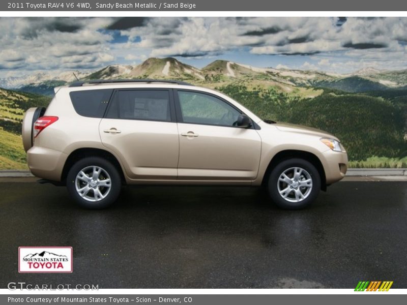 Sandy Beach Metallic / Sand Beige 2011 Toyota RAV4 V6 4WD