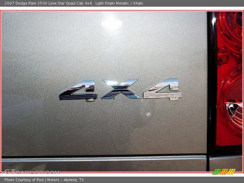  2007 Ram 3500 Lone Star Quad Cab 4x4 Logo