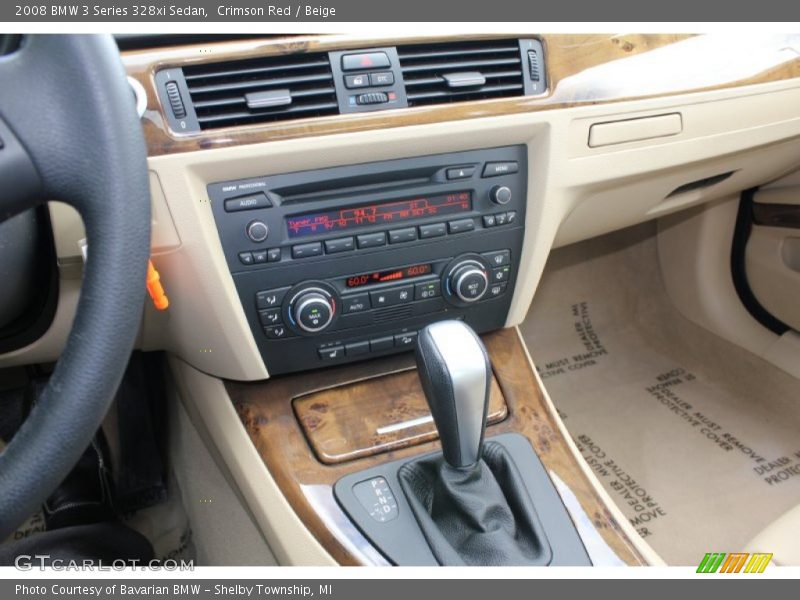 Crimson Red / Beige 2008 BMW 3 Series 328xi Sedan