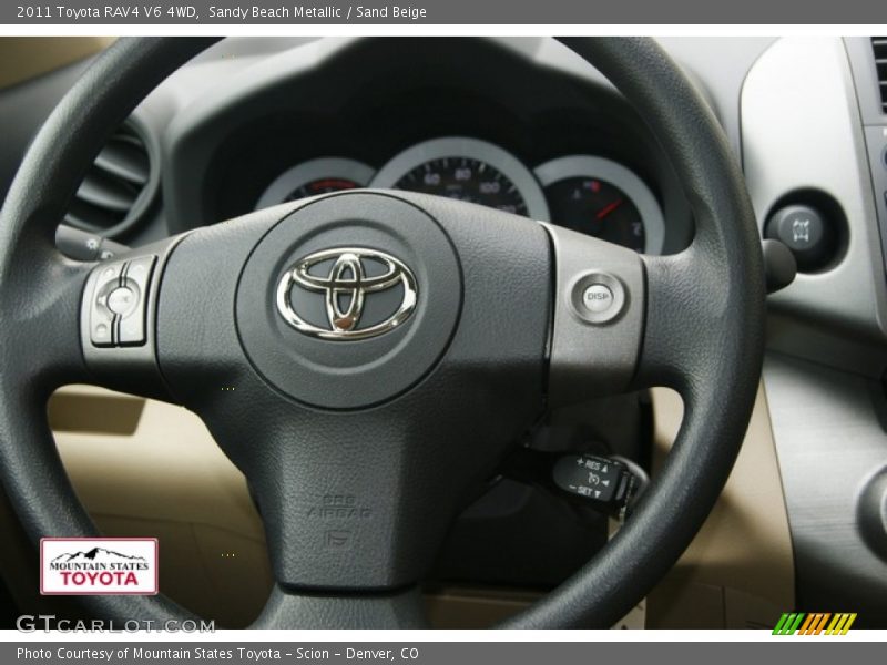 Sandy Beach Metallic / Sand Beige 2011 Toyota RAV4 V6 4WD