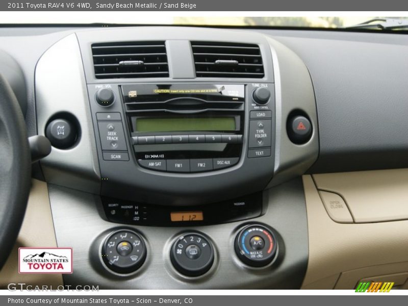 Sandy Beach Metallic / Sand Beige 2011 Toyota RAV4 V6 4WD