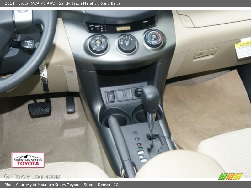Sandy Beach Metallic / Sand Beige 2011 Toyota RAV4 V6 4WD
