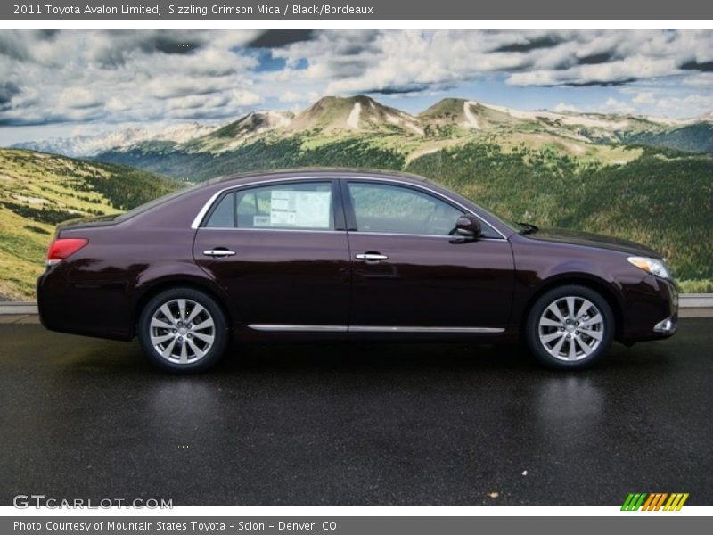  2011 Avalon Limited Sizzling Crimson Mica
