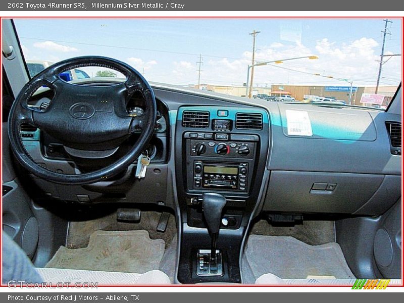 Millennium Silver Metallic / Gray 2002 Toyota 4Runner SR5