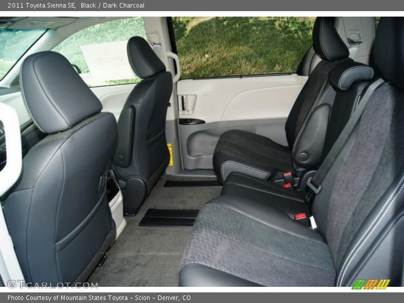 Black / Dark Charcoal 2011 Toyota Sienna SE