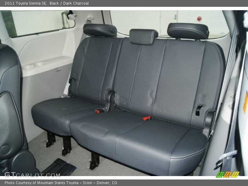 Black / Dark Charcoal 2011 Toyota Sienna SE