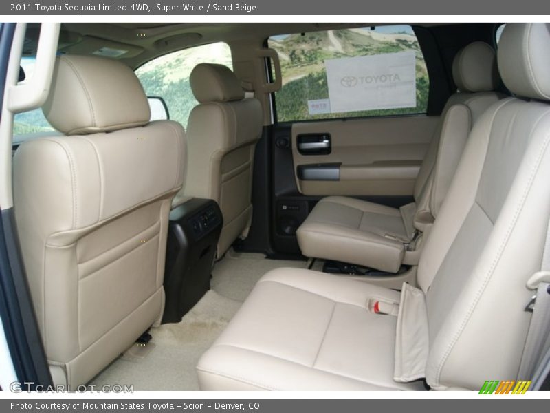  2011 Sequoia Limited 4WD Sand Beige Interior