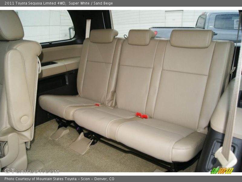  2011 Sequoia Limited 4WD Sand Beige Interior