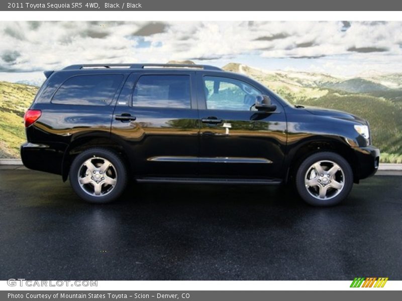 Black / Black 2011 Toyota Sequoia SR5 4WD