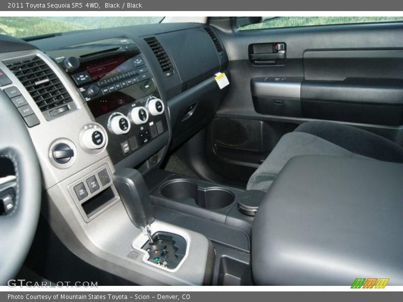 Black / Black 2011 Toyota Sequoia SR5 4WD