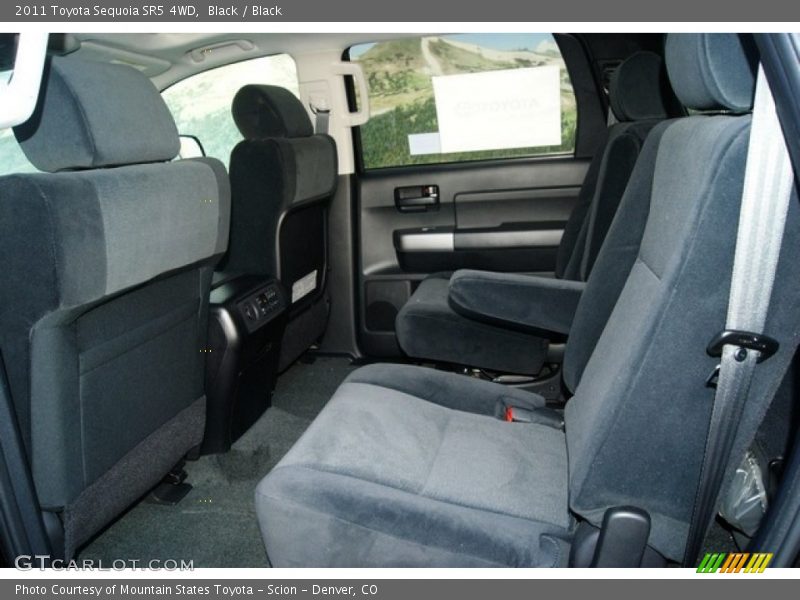 Black / Black 2011 Toyota Sequoia SR5 4WD