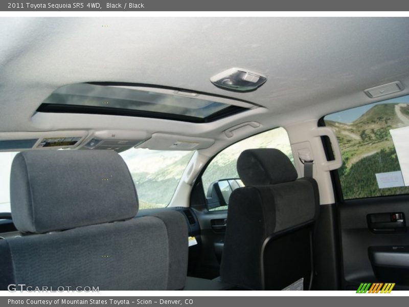 Black / Black 2011 Toyota Sequoia SR5 4WD