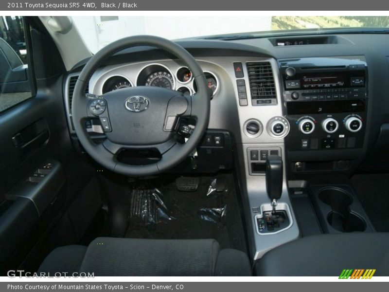 Black / Black 2011 Toyota Sequoia SR5 4WD