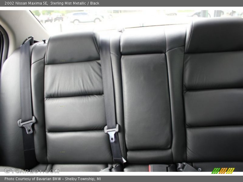 Sterling Mist Metallic / Black 2002 Nissan Maxima SE