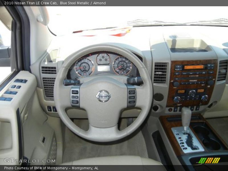 Dashboard of 2010 Titan LE Crew Cab