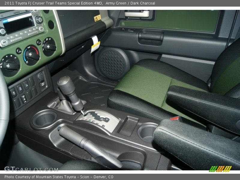 Army Green / Dark Charcoal 2011 Toyota FJ Cruiser Trail Teams Special Edition 4WD