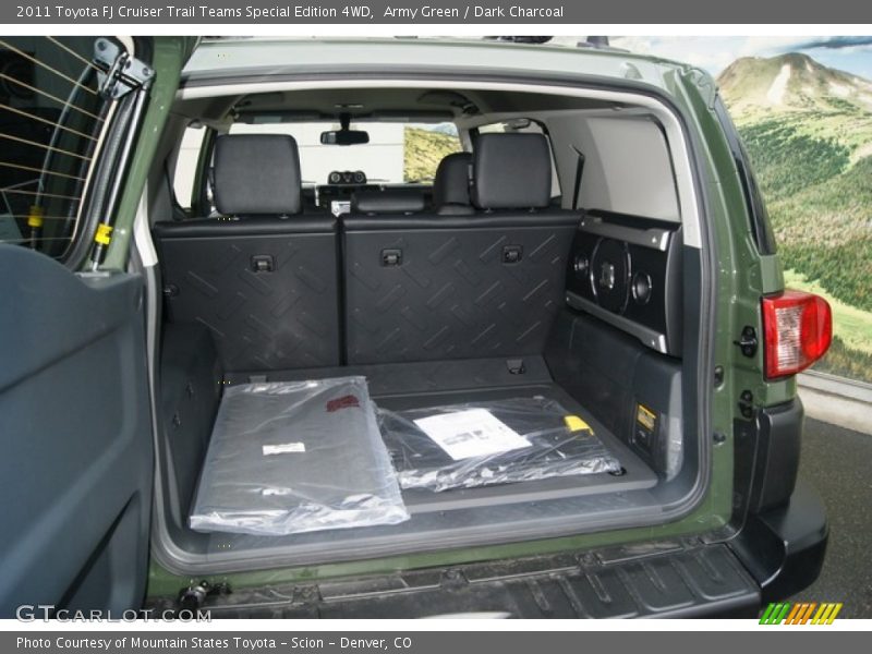 Army Green / Dark Charcoal 2011 Toyota FJ Cruiser Trail Teams Special Edition 4WD