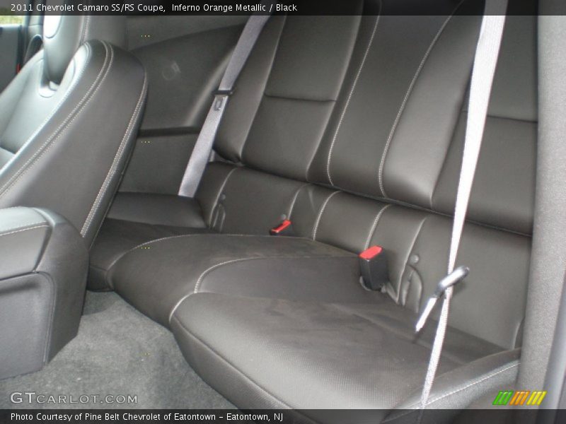 Inferno Orange Metallic / Black 2011 Chevrolet Camaro SS/RS Coupe