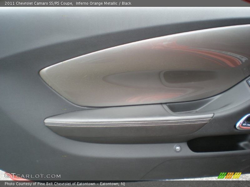 Inferno Orange Metallic / Black 2011 Chevrolet Camaro SS/RS Coupe