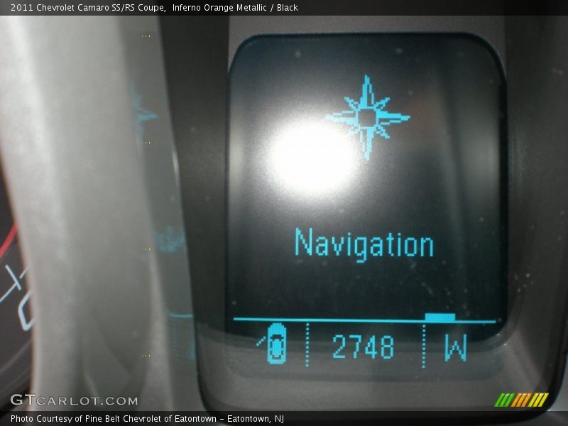 Inferno Orange Metallic / Black 2011 Chevrolet Camaro SS/RS Coupe