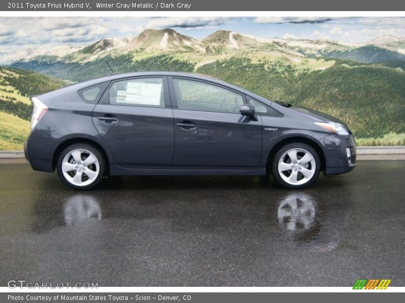  2011 Prius Hybrid V Winter Gray Metallic