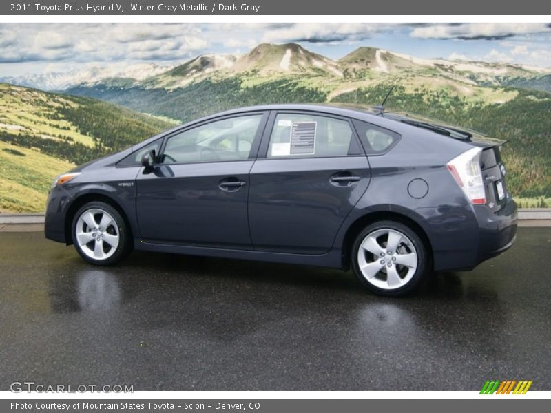  2011 Prius Hybrid V Winter Gray Metallic