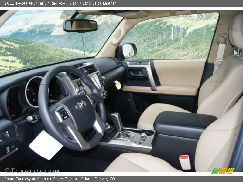  2011 4Runner Limited 4x4 Sand Beige Leather Interior